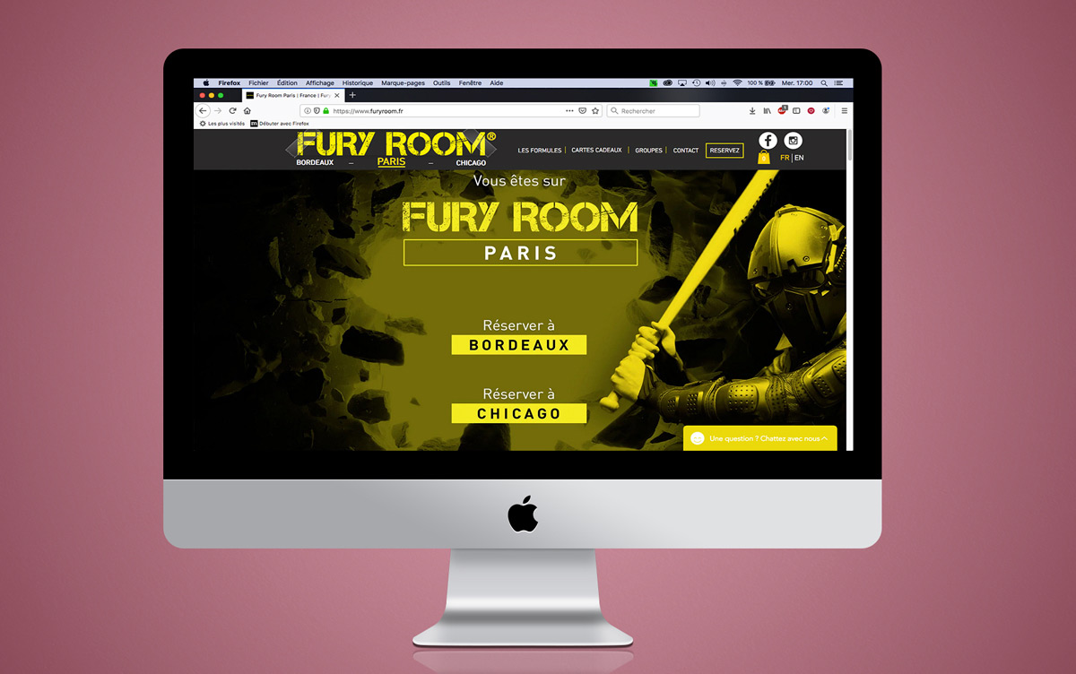 Image Site  Fury Room iMac